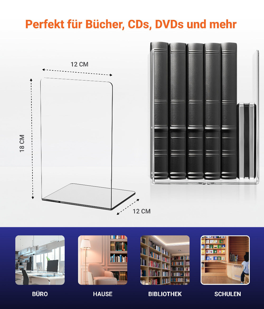 Buchstütze Format