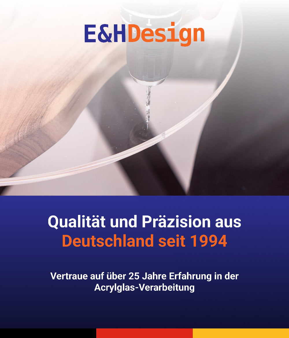 Acrylglas Zuschnitte Transparent Rund