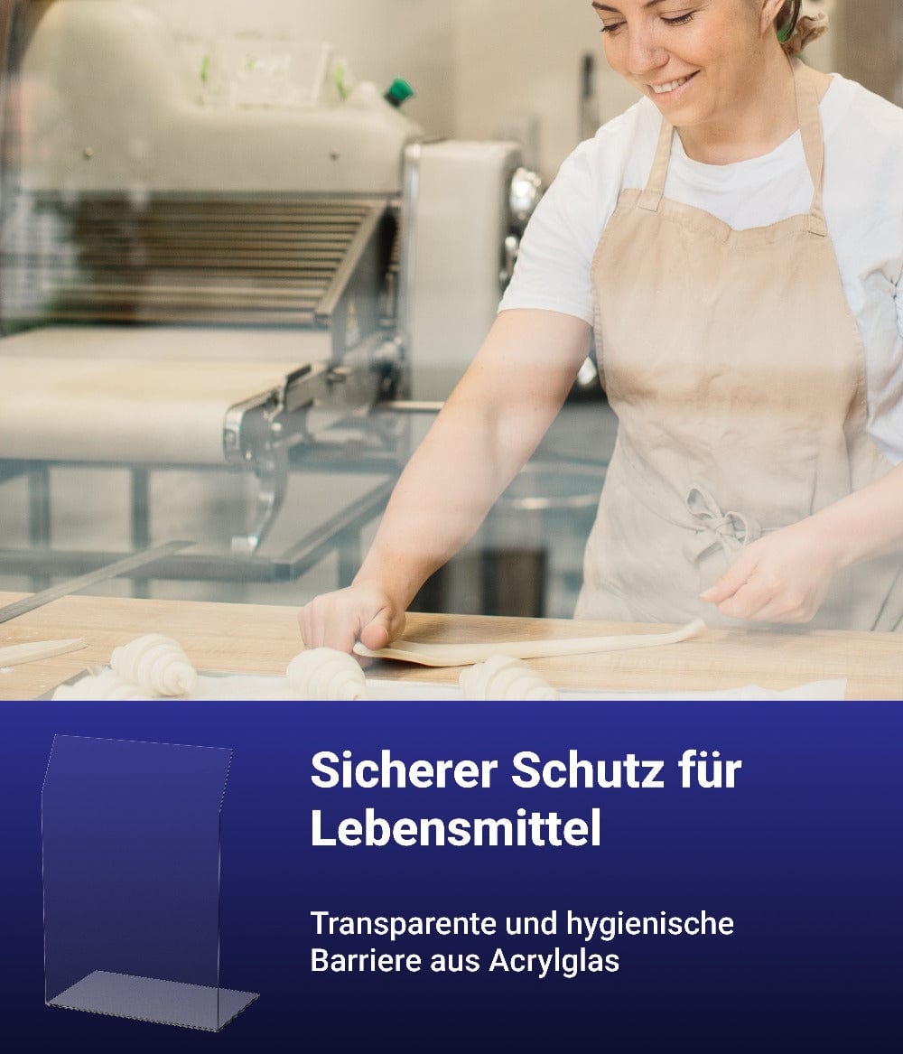 EHDesign Schutzwand Spuckschutz aus Acrylglas