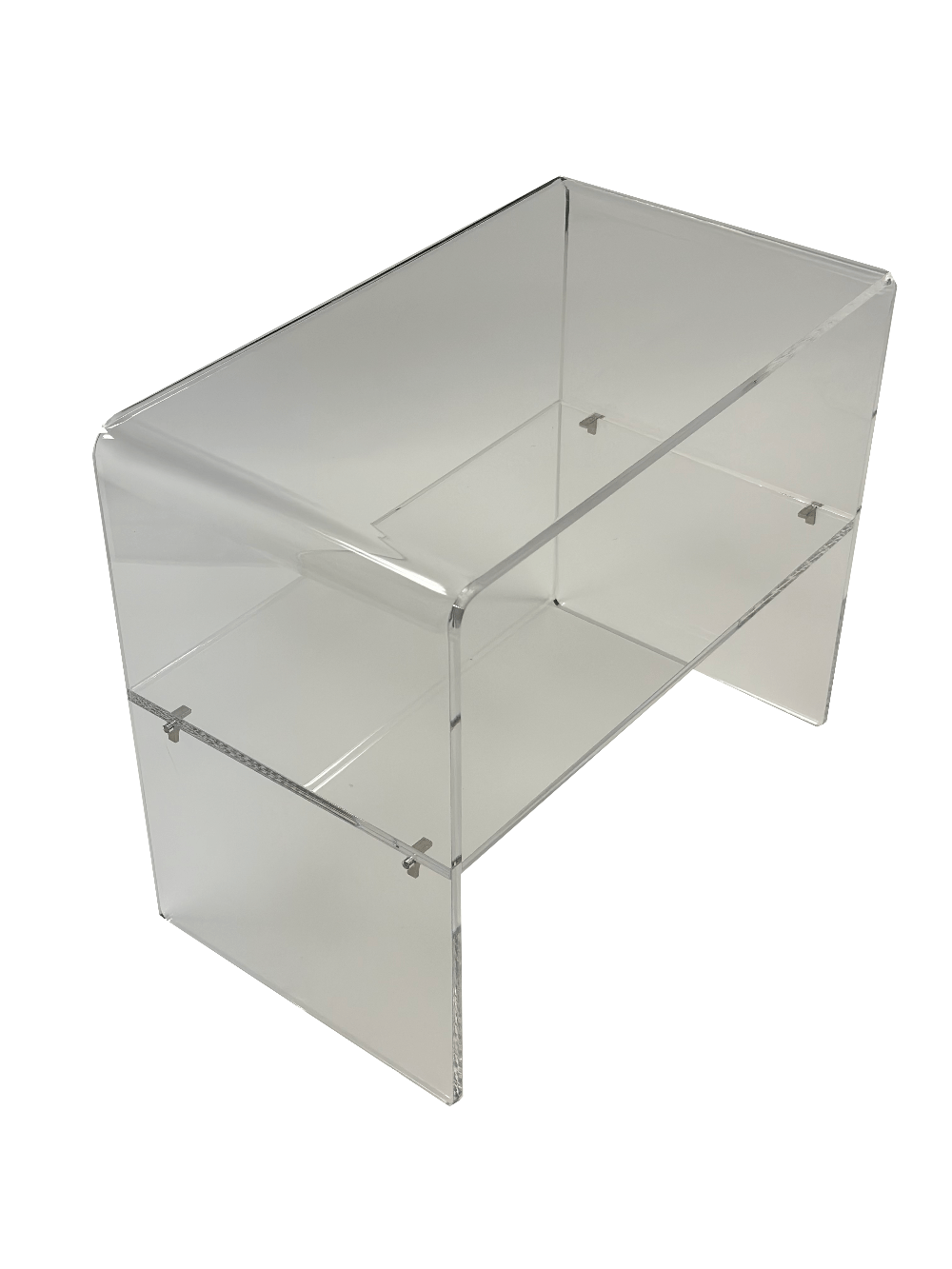 EHDesign Tisch Beistelltisch aus Acrylglas mit Zwischenlage