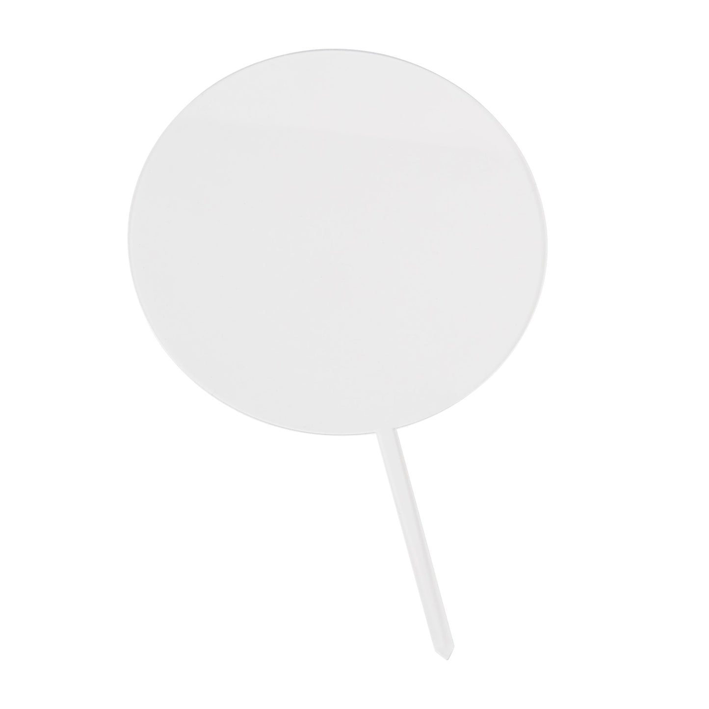 EHDesign Cake Topper 4er Set aus Acrylglas weiß