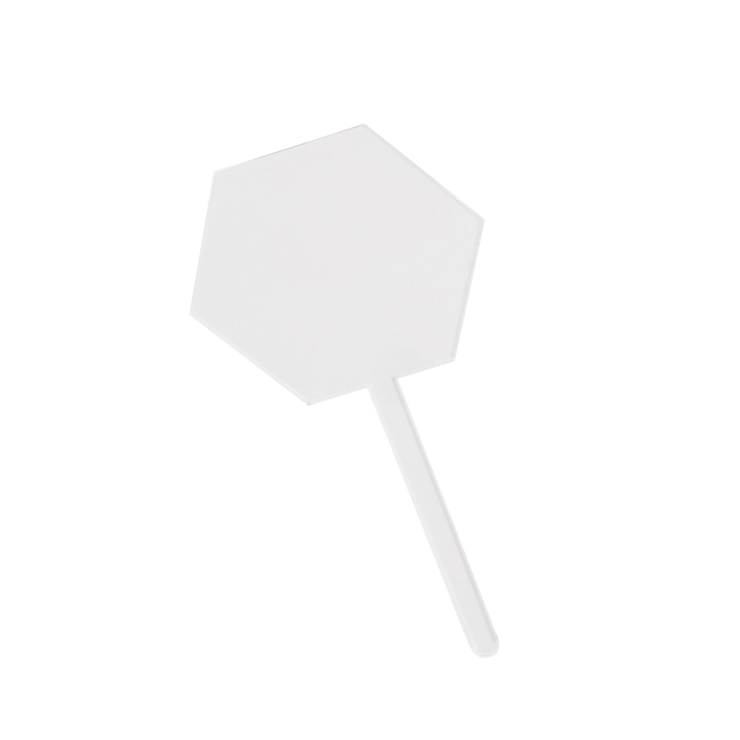 EHDesign Cake Topper 4er Set aus Acrylglas weiß