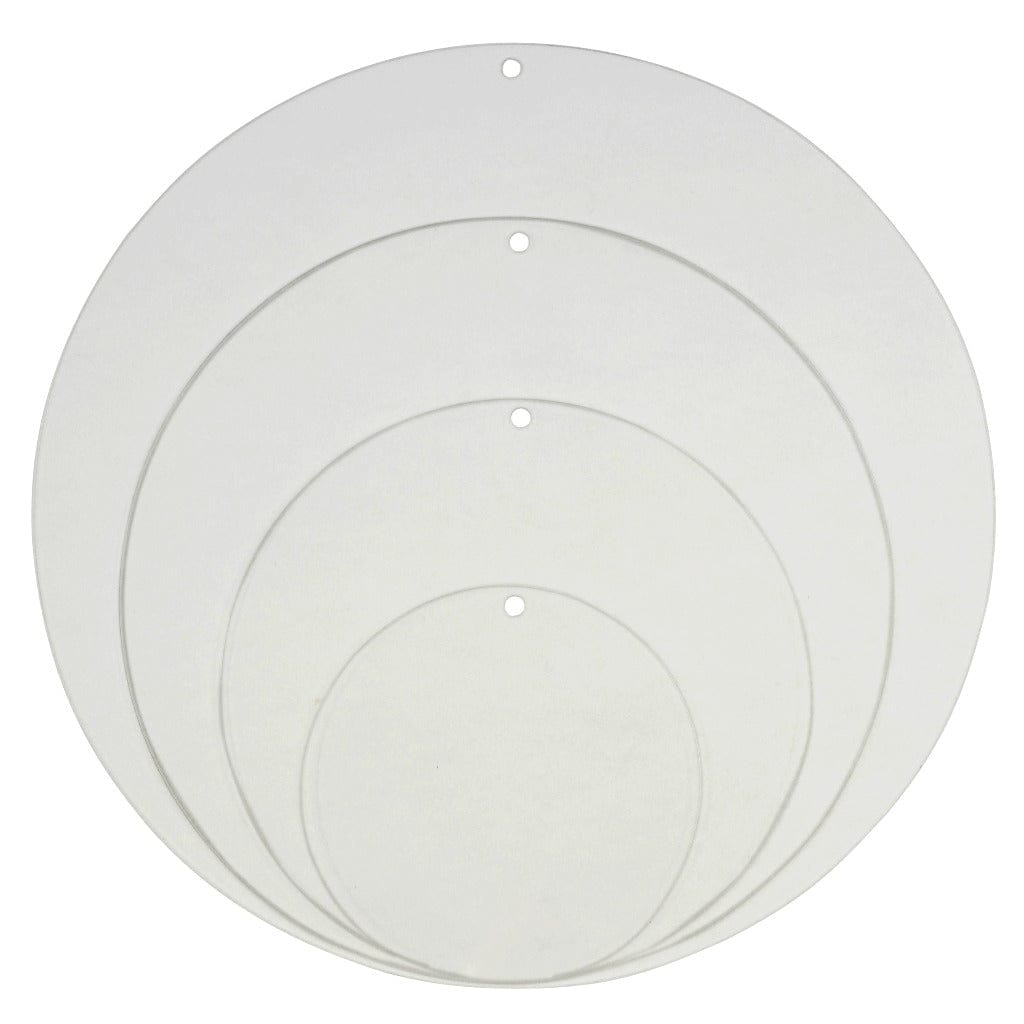 EHDesign Heim & Garten 2 mm / Ø 100 mm Anhänger aus Acrylglas transparent
