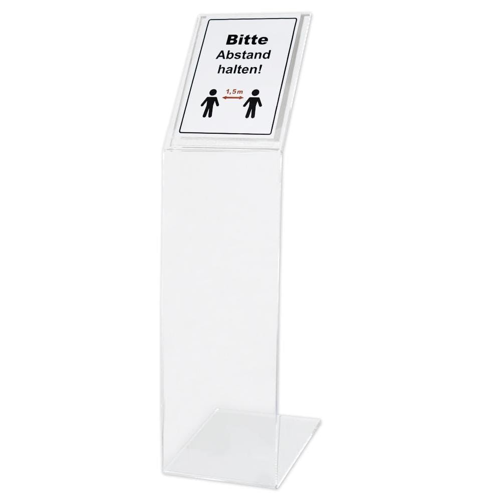 EHDesign Infoständer aus Acrylglas