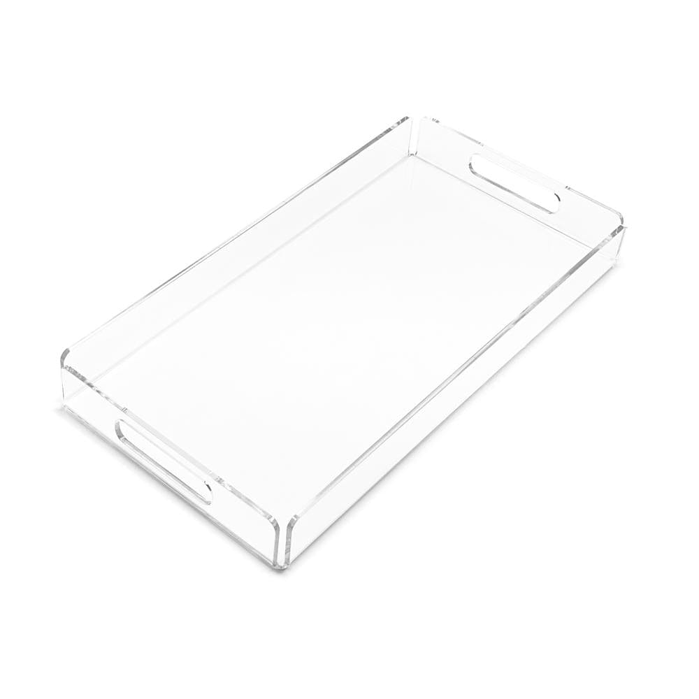 EHDesign Tablett Tablett aus transparentem Acrylglas