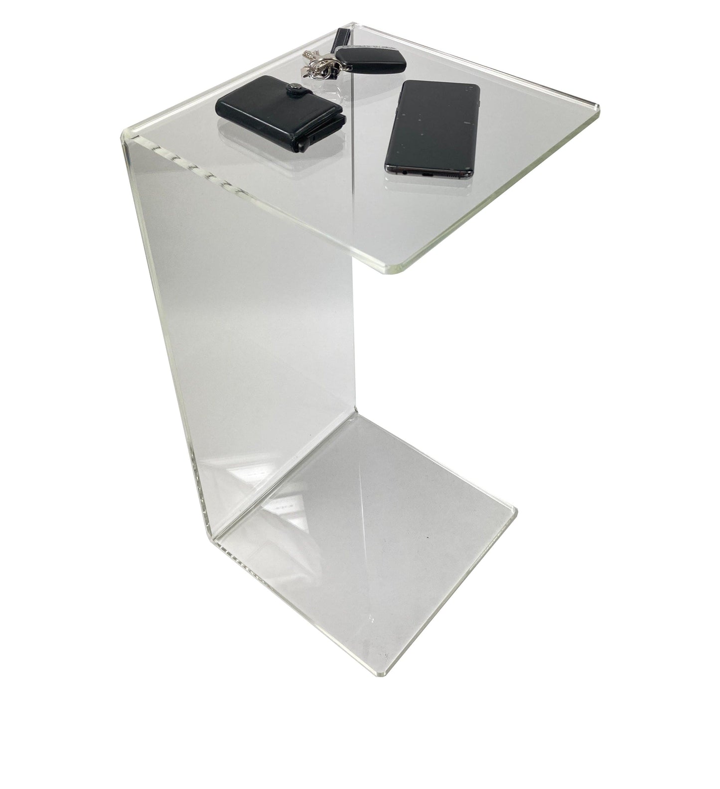 EHDesign Tisch Beistelltisch aus Acrylglas hochkant