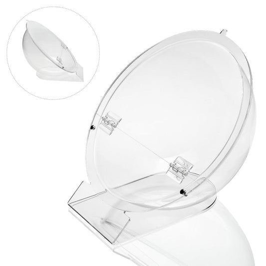 EHDesign Verkaufsschütte Verkaufsschütte halbrund aus Acrylglas