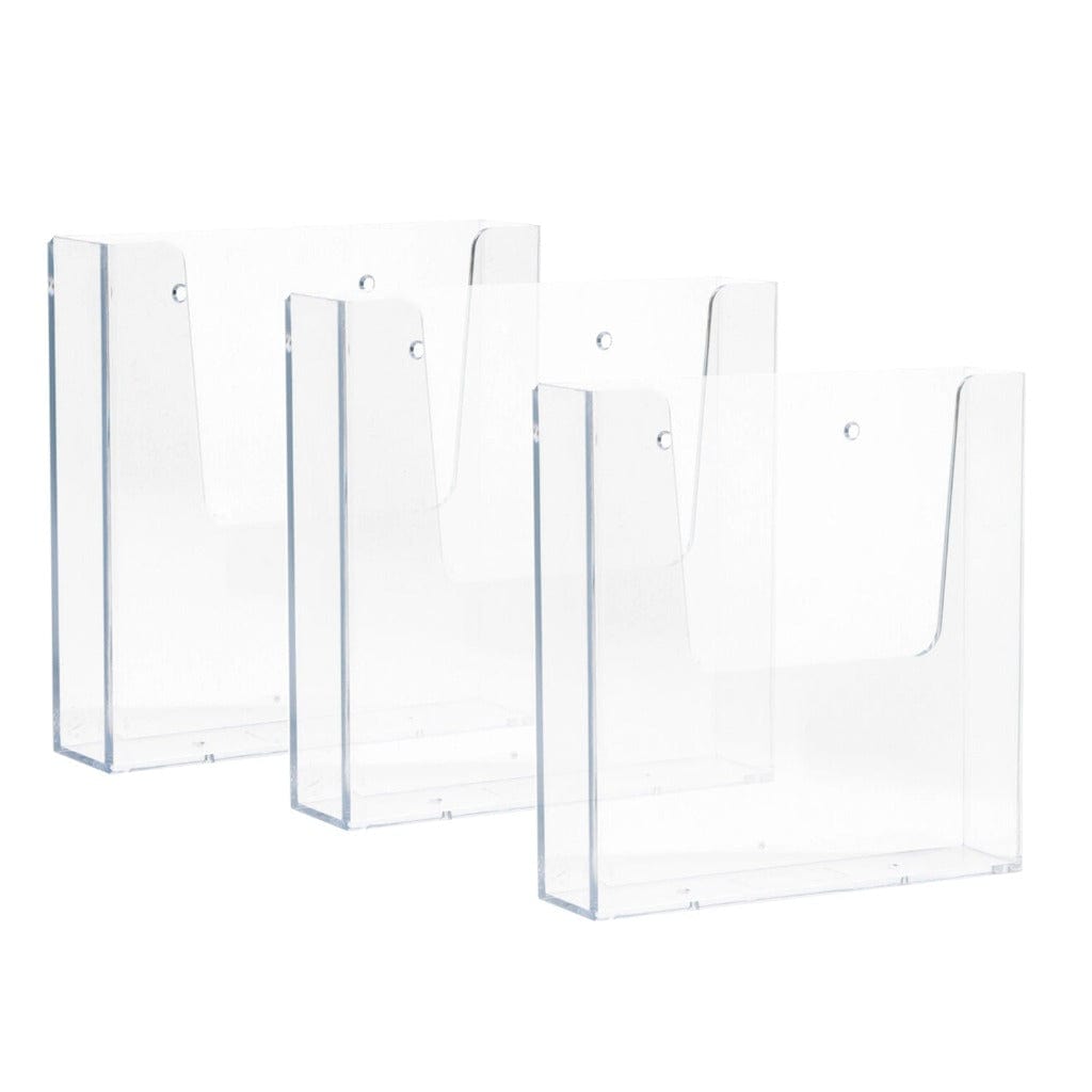 EHDesign Wandprospekthalter Wandprospekthalter A5, 3er Set