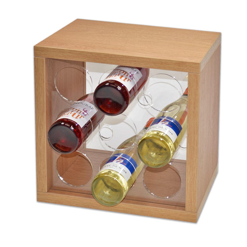 EHDesign Weinregal klein: 33,5x33,5x22 cm Weinregal