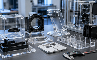 Custom plastic parts precisely manufactured for exact fit and technical applications