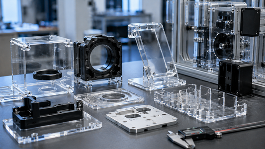 Custom plastic parts precisely manufactured for exact fit and technical applications