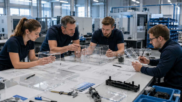 Individuelle Projektfertigung von Kunststoffteilen mit Planung und Prototypenentwicklung