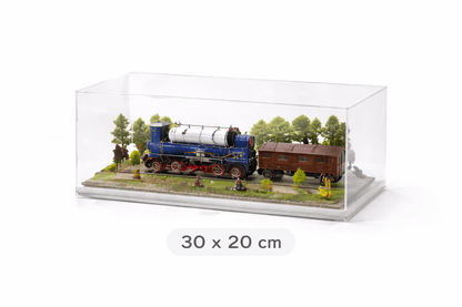 EH Design 20 cm x 30 cm x 20 cm Höhe Acrylhaube für Modelle Format: L: 30 x B: 20 x H: 20 cm