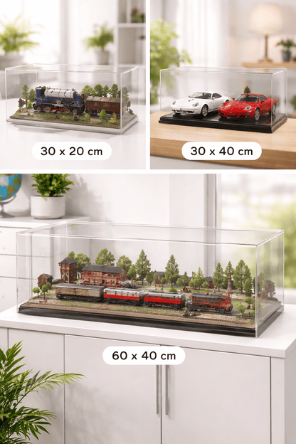 EH Design Acrylhaube für Modelle Format: L: 30 x B: 20 x H: 20 cm