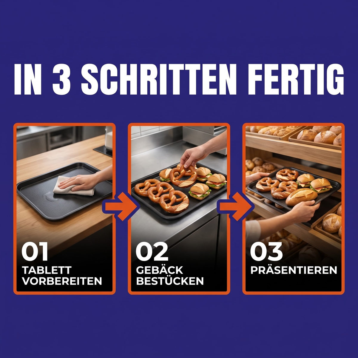 EHDesign Abdeckhaube aus transparentem Acrylglas - stilvoll & hygienisch