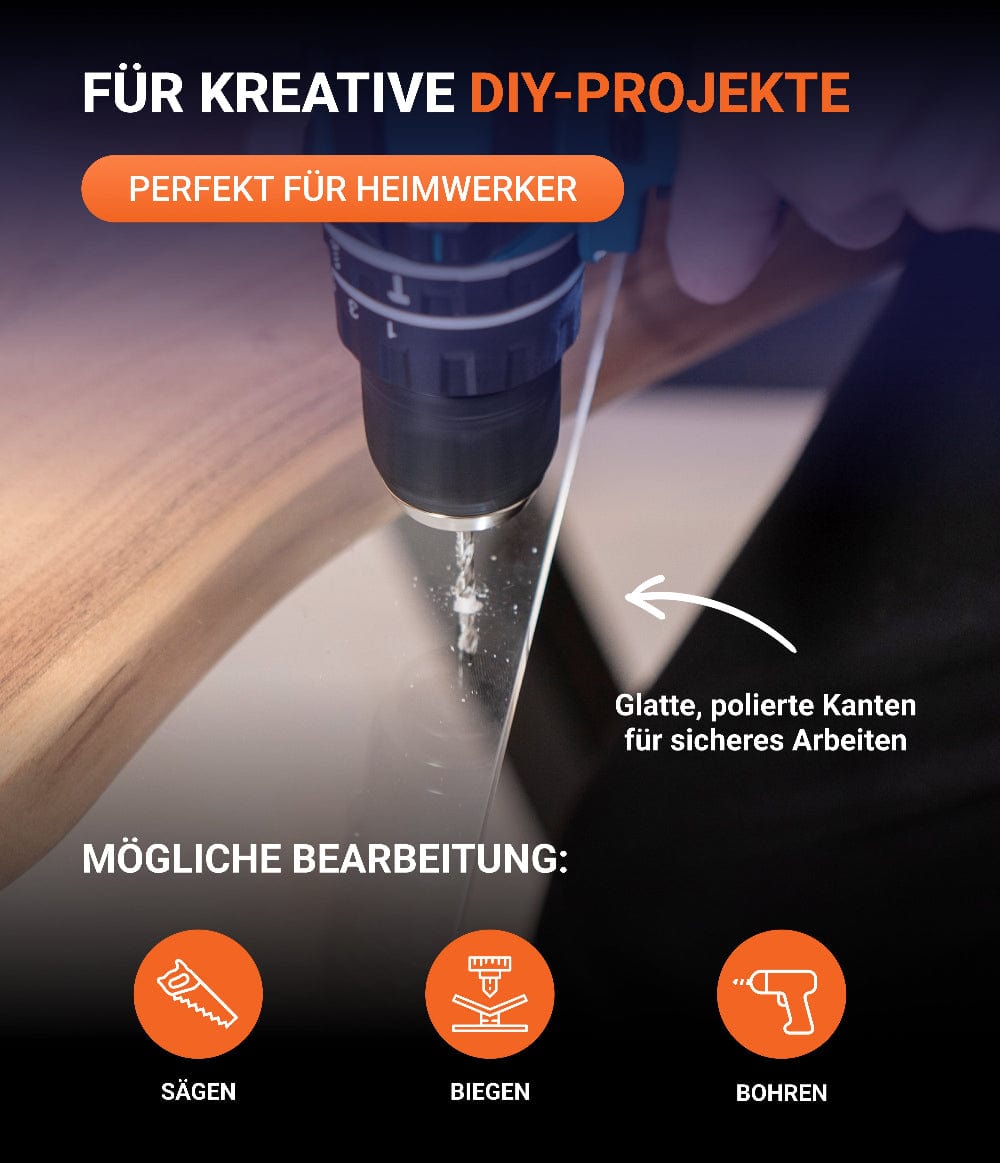 EHDesign Acrylzuschnitt Acrylglas Zuschnitte Sonderangebote