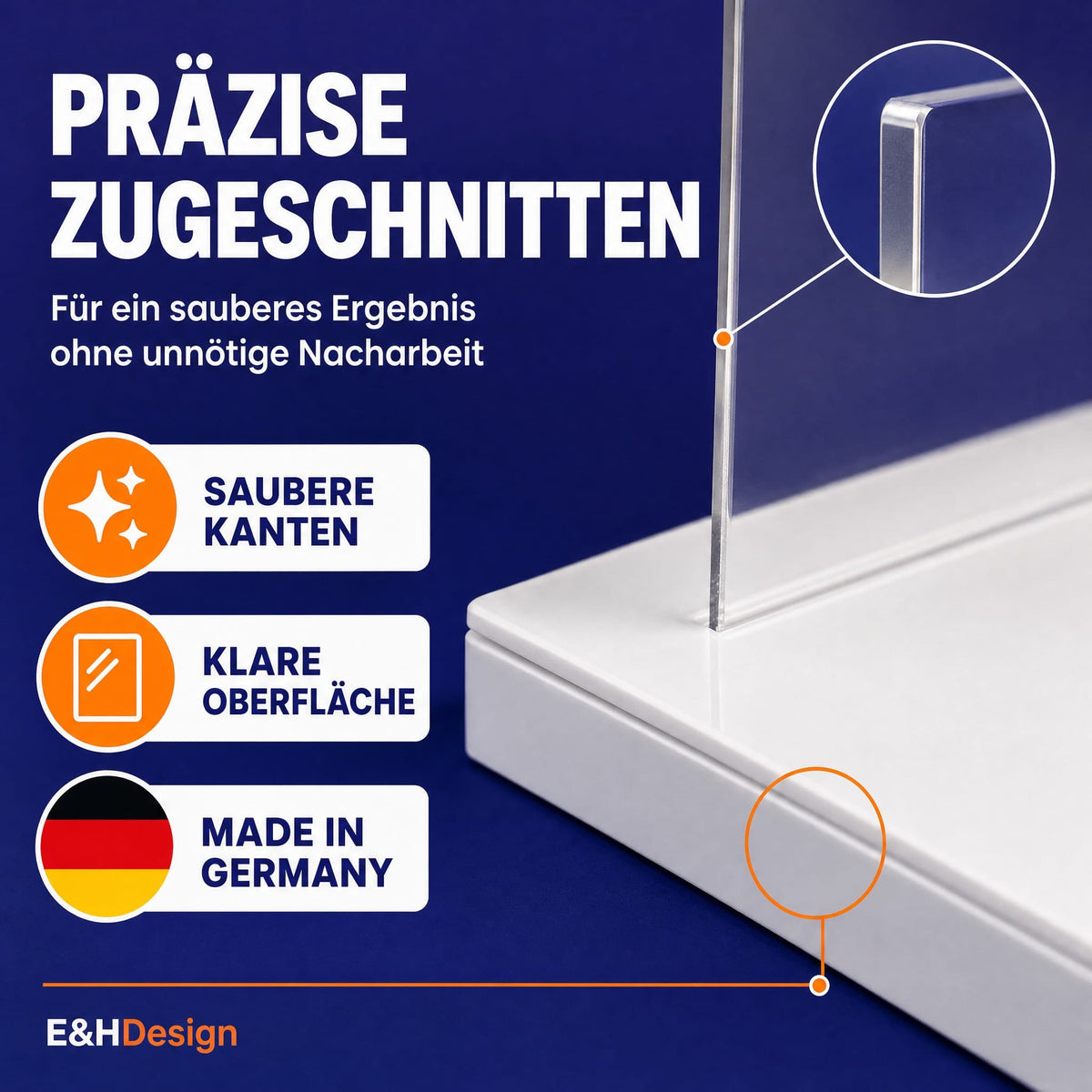 EHDesign Display Thekendisplay in L-Form