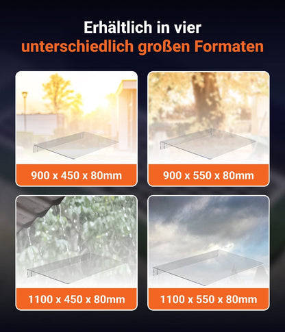 Wind- und Wetterschutz, pflegeleicht, schlagfest, witterungsfest, UV-beständig
