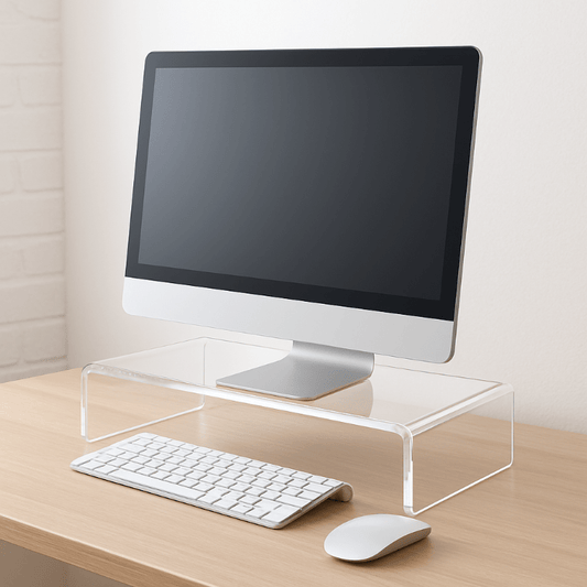 EHDesign Monitorerhöhung aus Acrylglas