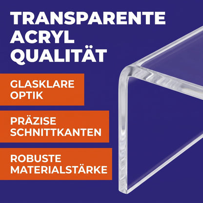 EHDesign Monitorerhöhung aus Acrylglas