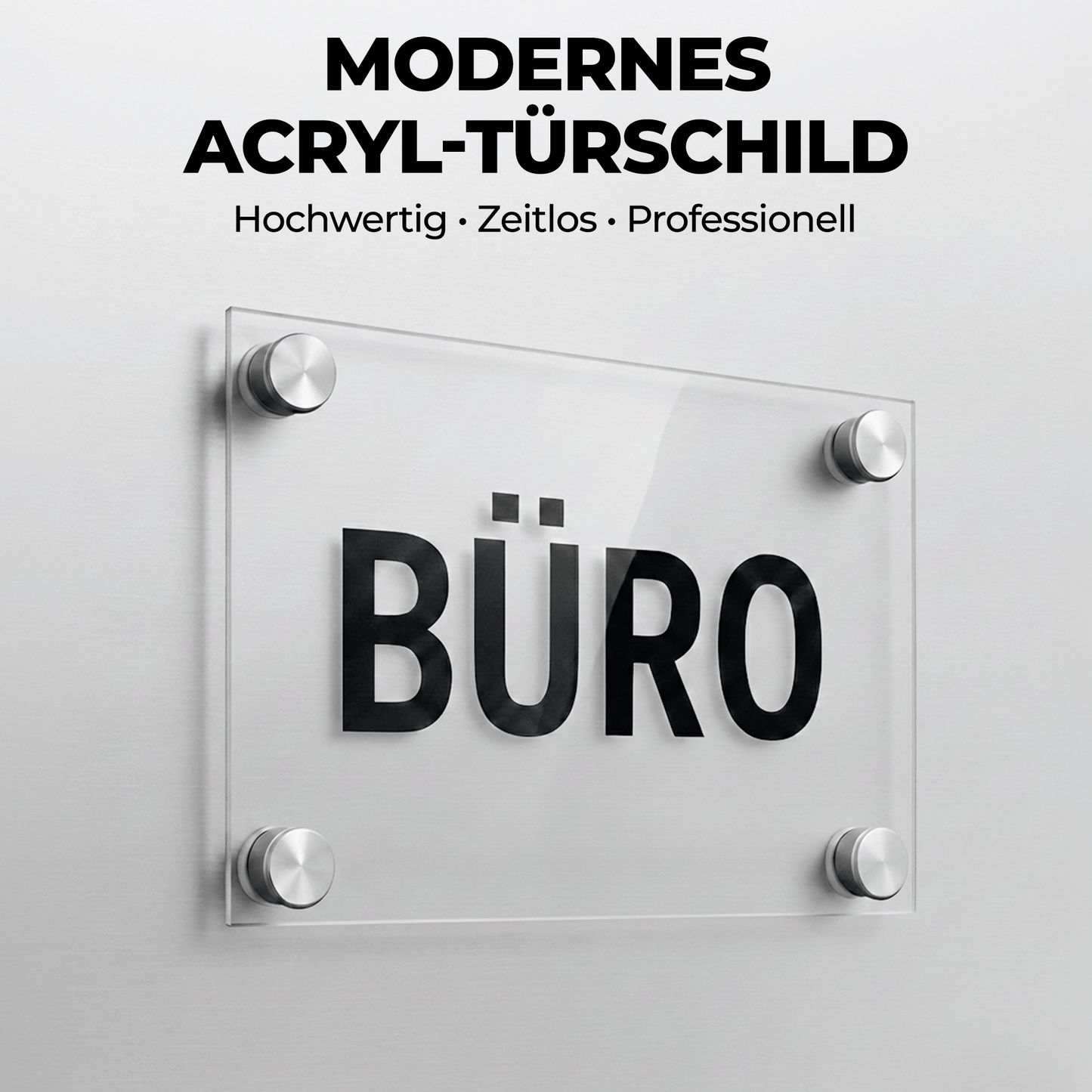EHDesign Namensschilder Tür & Wandschild aus Acrylglas