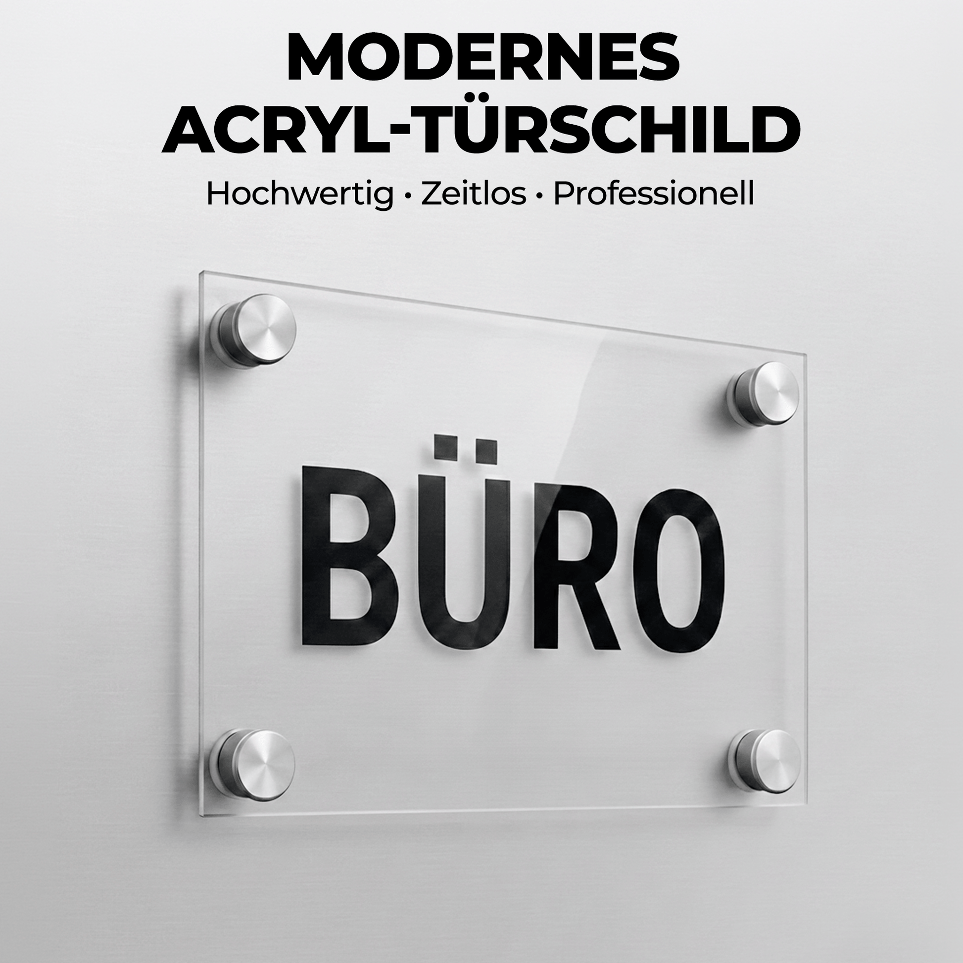 EHDesign Namensschilder Tür & Wandschild aus Acrylglas