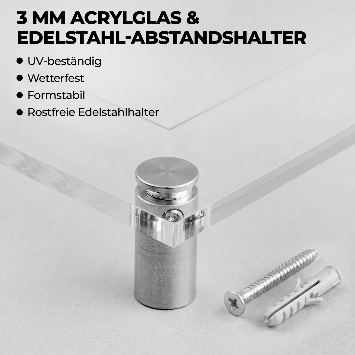 EHDesign Namensschilder Tür & Wandschild aus Acrylglas