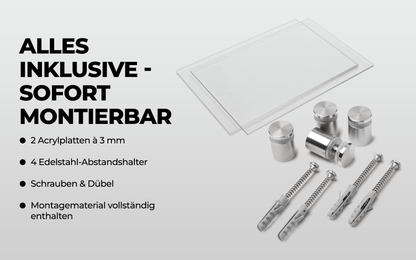 EHDesign Namensschilder Tür & Wandschild aus Acrylglas