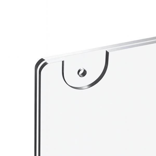 EH Design Plakattasche aus transparentem Acrylglas