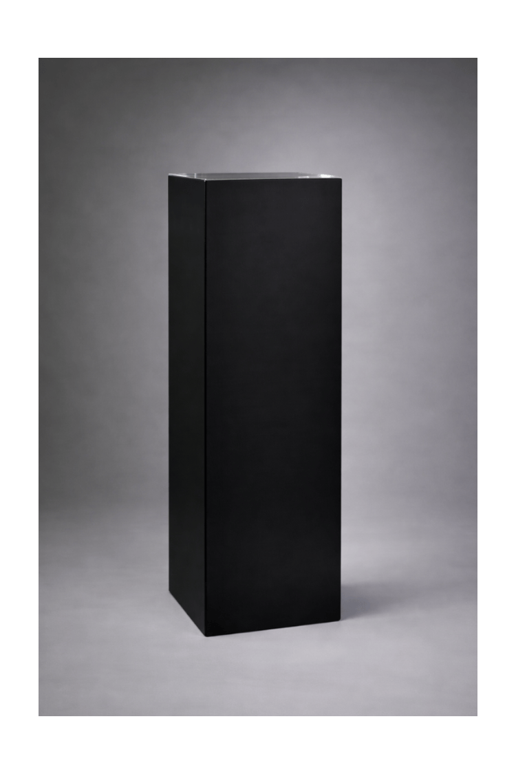 EHDesign Präsentationssäule schwarz ohne Acrylhaube 