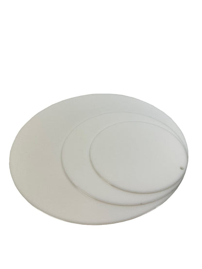 EHDesign Weiß / 3 mm / Ø 100 mm Anhänger aus Acrylglas farbig