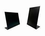 Lade das Bild in den Galerie-Viewer, Tischaufsteller, schwarz in L-Form
