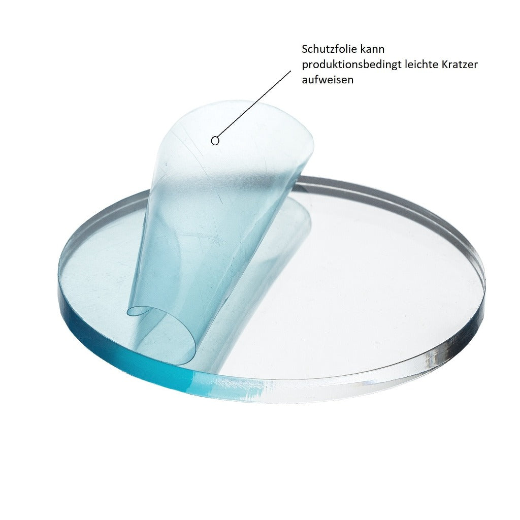 Acrylglas Zuschnitt - rund I EH Designshop