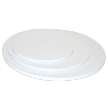 EHDesign Acrylglas Zuschnitte Weiß Rund