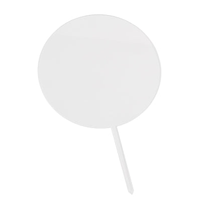 EHDesign Cake Topper 4er Set aus Acrylglas weiß