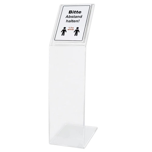 EHDesign Infoständer aus Acrylglas