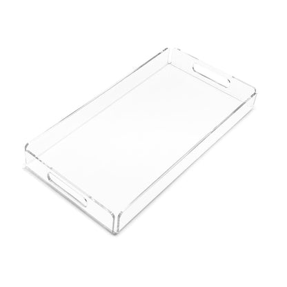 EHDesign Tablett Tablett aus transparentem Acrylglas