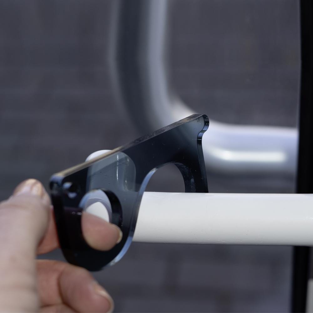 EHDesign Türöffner Hygienehaken aus transparentem Acrylglas