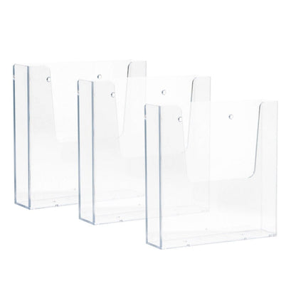 EHDesign Wandprospekthalter Wandprospekthalter A5, 3er Set