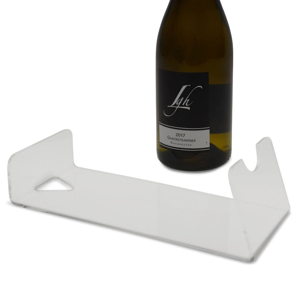 EHDesign Weinflaschenhalter "liegend" aus Acrylglas