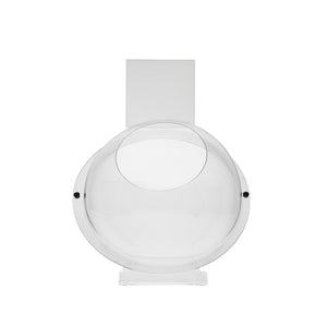 Kugelförmige Verkaufsschütte aus Acryl mit Einschub| EH-Designshop